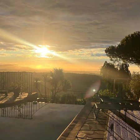 "Aux Balcons Du Riou" Avec Vue Mer 180 Degres Vence Dış mekan fotoğraf