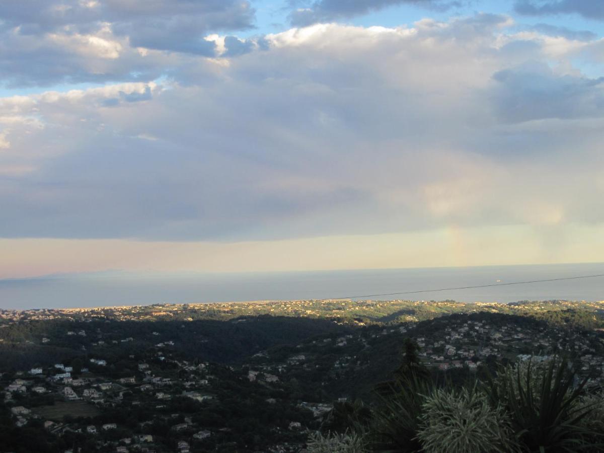 "Aux Balcons Du Riou" Avec Vue Mer 180 Degres Vence Dış mekan fotoğraf